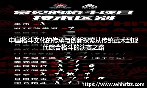 中国格斗文化的传承与创新探索从传统武术到现代综合格斗的演变之路